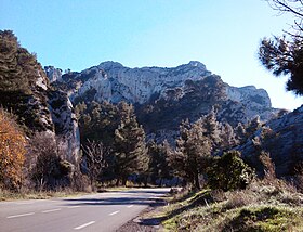 Vue générale du mont Gaussier