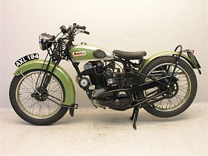 Montgomery De Luxe 350cc 1934