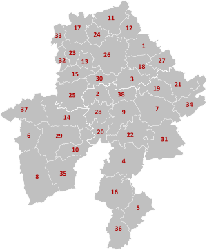 Gmäinde in dr Prowinz Namur