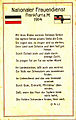 Leggero senza grazie utilizzato per il testo. Germania, 1914.