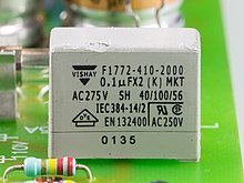 Film capacitor by Vishay Nedap ESD1 - power supply board 1 - Vishay F1772-410-2000-1049.jpg