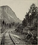 Järnvägsspår nära Deer Lake, tidigt 1900-tal