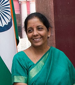 Nirmala Sitharaman vuonna 2017.