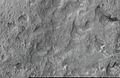 從太空中看到好奇號跨過了「3-西格瑪安全着陸橢圓區」邊界(2014年6月27日)。