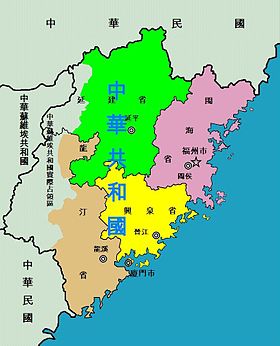 中華共和國位置圖