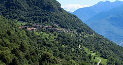 Skyline of Peglio