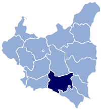 Львівське воєводство на карті Другої Речі Посполитої