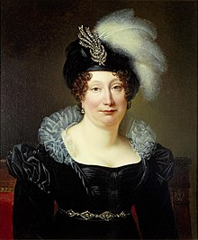 Portrait of Helena Margaretha van Dielen (1823) by Alexandre Jean Dubois Drahonne