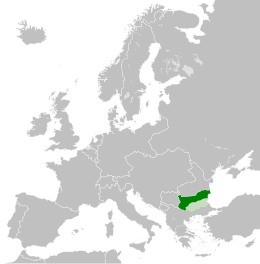 Principato di Bulgaria - Localizzazione