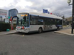 Bus de la RATP, en février 2020.