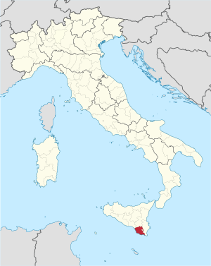 Cherta de la provinzia de Ragusa