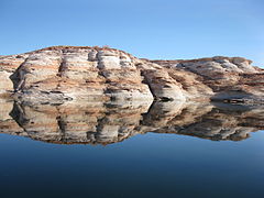 Vue du lac Powell.