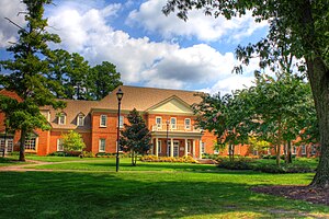 The Regent University Student Center, containi...