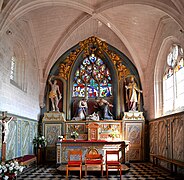 Le retable maitre-autel de l’église Notre-Dame.