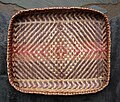 Cherokee rivercane basket by Peggy Brennan, Oklahoma