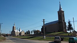 Sanislău village center