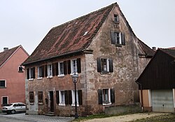 Ehemaliges Handwerkerhaus, Schulstraße 14, in Merkendorf