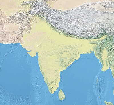 Location map South Asia