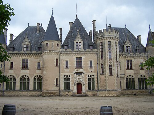 Château de Montaigne, a house built on the land once owned by Montaigne's family. His original family home no longer exists, although the tower in which he wrote still stands