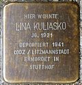 Stolperstein für Lina Kuliasko (Großer Griechenmarkt 126)