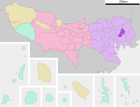 Localização de Sumida