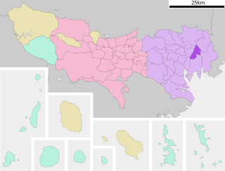 墨田区位置図