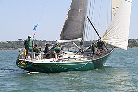 Swan 43 NED317 Cisne at the 2013 Swan Europeans in Cowes (GBR) held by the Royal Yacht Squadron