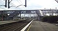 Temporary footbridge in place while the concourse was rebuilt