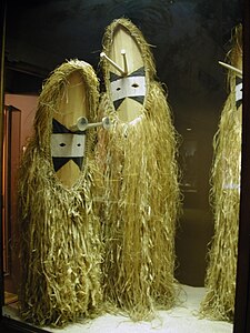 Costumes de danse du Vanuatu.
