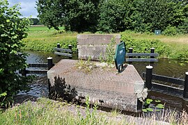 Ehemalige Eisenbahnbrücke der Bahnstrecke Stadskanaal–Ter Apel Rijksgrens