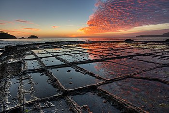 Tessellated pavement