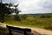 Uitzicht bij de Posbank, bij Koepel de Kaap