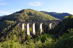 Le viaduc en 2017.