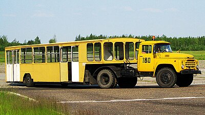 Russisk semitrailer-buss APPA-4