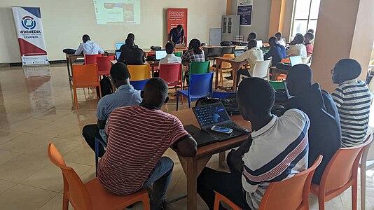 Wikigap participants in Mbarara