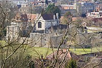 View of Wolvesey Castle from St Giles' Hill