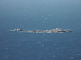 Vue de l'île d'Eccica.