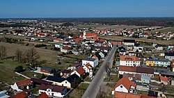 Aerial view of Żędowice