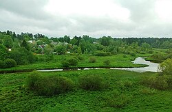Долина реки Суйда у деревни Мельница