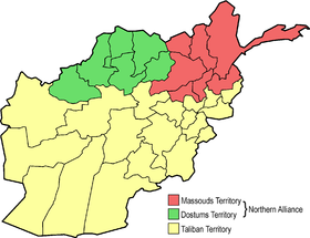 afghanistan war 1996 civil 2001 wikipedia wiki situation late