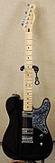 2013 Fender Telecaster Cabronita with Fidelitron pickups, made in Mexico. Stock except for pickguard (original was white) and bridge.