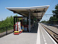 Hoogeveen, Bahnsteiggleis 2