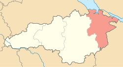 Piirin sijainti Kirovohradin alueen kartalla