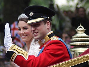 English: Wedding of Prince William of Wales an...