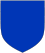 Azure Heraldic Shield.svg