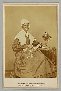 Cabinet card of Sojourner Truth