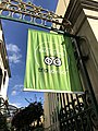 Logo à entrada do centro vemos em destaque uma bandeira do portal Tripadvisor para a excelência desta casa museu.