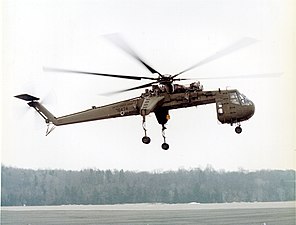 Tricycle nosewheel Sikorsky CH-54