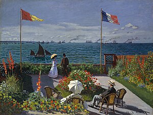 Die Terrasse von Sainte-Adresse (Claude Monet)