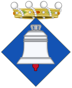 Escudo de San Baudilio de Llobregat.